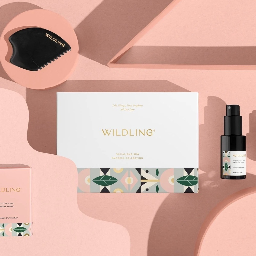 WILDLING NWT FACIAL GUA SHA EMPRESS COLLECTION